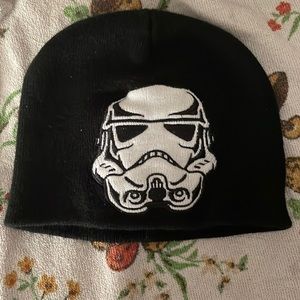 Black Star Wars beanie hat